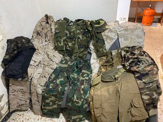 Lote Ropa Militar Camuflaje