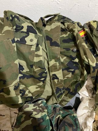 Lote Ropa Militar Camuflaje