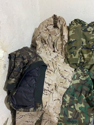 Lote Ropa Militar Camuflaje