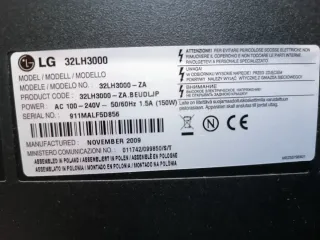 TV LG 32 pulgadas LCD 32LH3000