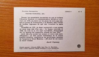 3 Postales Barcelona Retrospectiva