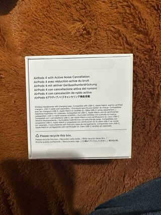 Caja Airpods 4 ANC + cascos bluetooth