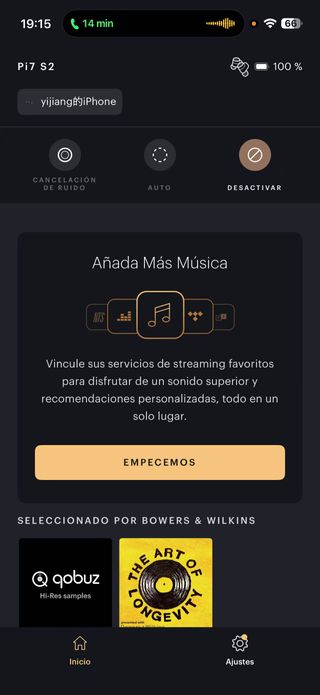 Bowers & Wilkins Pi7 S2 (año modelo 2023) Auricula