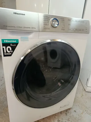Lavadora Hisense 10kg Smart Inverter