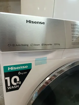 Lavadora Hisense 10kg Smart Inverter