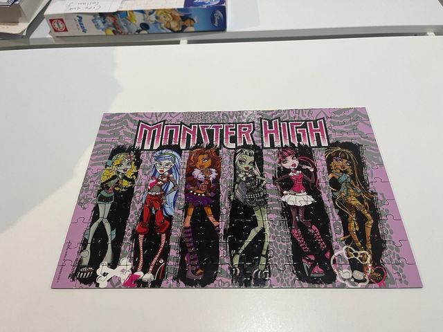 3 Puzzles Monster High Educa 80, 100, 150 piezas