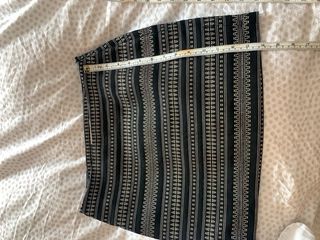 Falda Green Coast negra y plateada