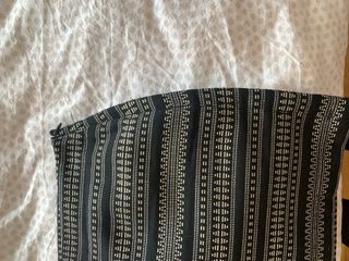 Falda Green Coast negra y plateada