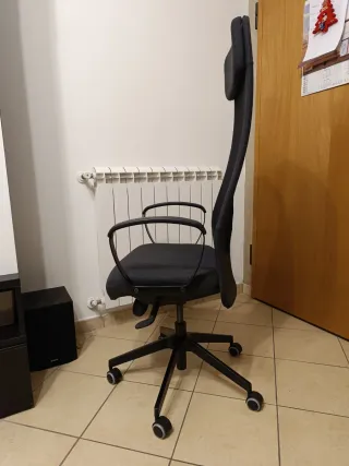 Sedia Ufficio Ikea Markus Tessuto Nero