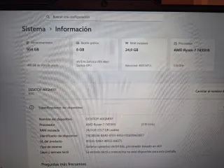 Portátil Lenovo LOQ 15.6 RTX 4060