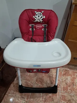 Trona bebé Bebédue con funda