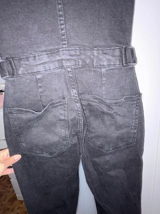 Enterizo/Mono Negro Bershka Talla XS