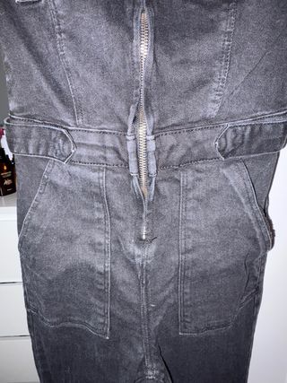 Enterizo/Mono Negro Bershka Talla XS