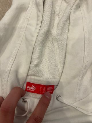 Sudadera Puma Blanca