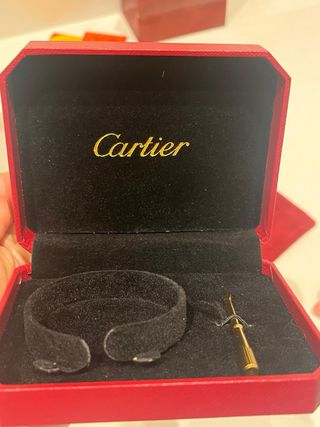 Pulsera Cartier Oro y Diamantes