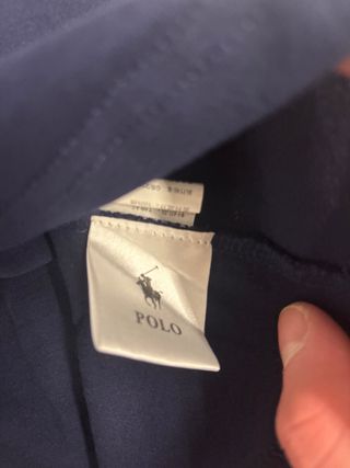 Camiseta Polo Ralph Lauren Logo Rojo Talla s