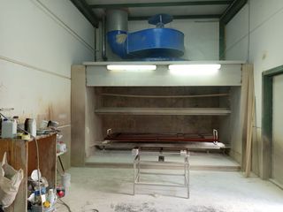 Aspiración cabina barnizado carpintería