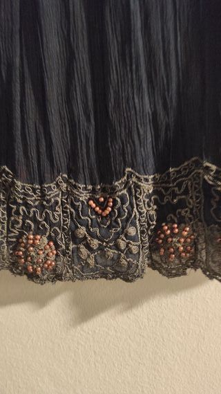 Camisa semi transparente