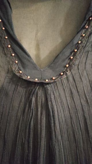 Camisa semi transparente