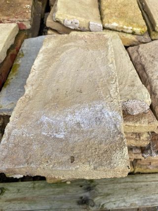 Lote de ladrillos toscos  antiguos