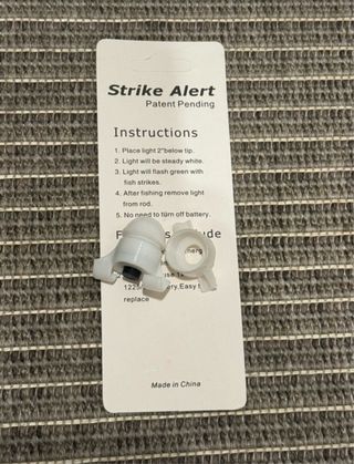 Avisador de picada LED para caña / pesca nocturna