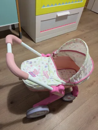 Carrito Muñecas Peppa Pig Rosa