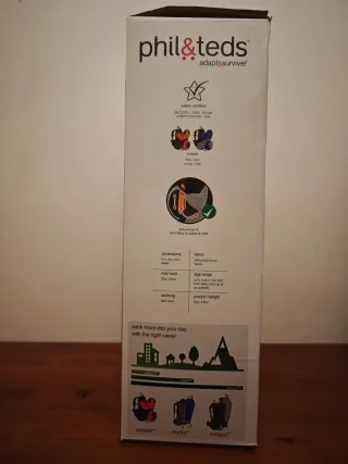 Mochila Portabebés Phil&Teds Parade