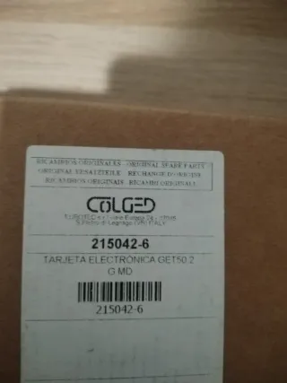 Placa Electrónica Lavavajillas Industrial