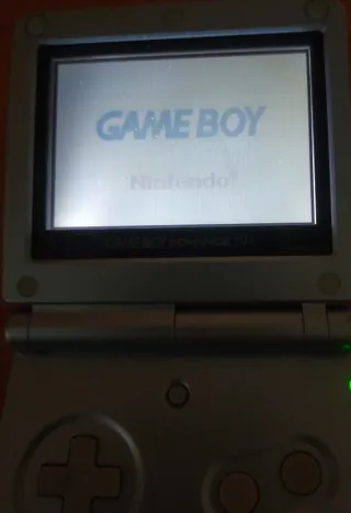 Nintendo Game Boy Advance SP Plata