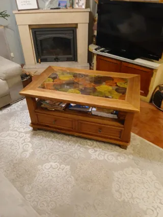 OCASIÓN. 2 mesas extensible y elevable y 6 sillas