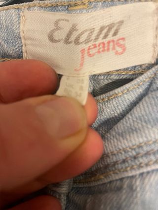 Jeans Etam chiari  vintage