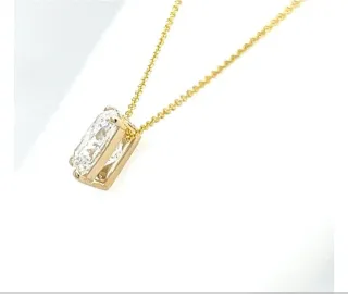 Colgante Oro Amarillo 14k con Diamante