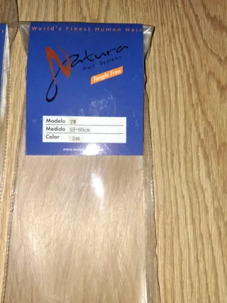 Extensiones cortinal Hair Systerm 55 /60cm