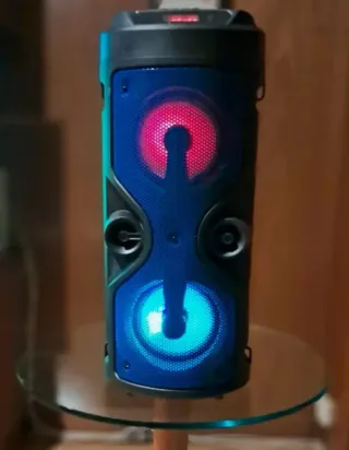 Altavoz Portátil Bluetooth Negro/Azul