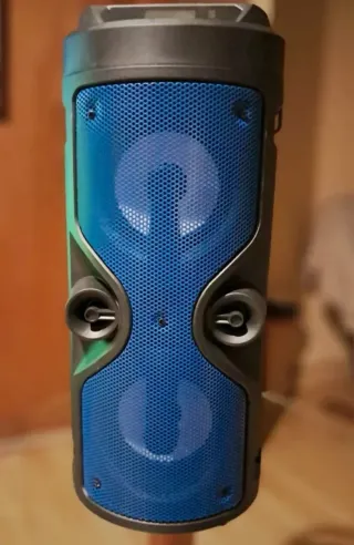 Altavoz Portátil Bluetooth Negro/Azul