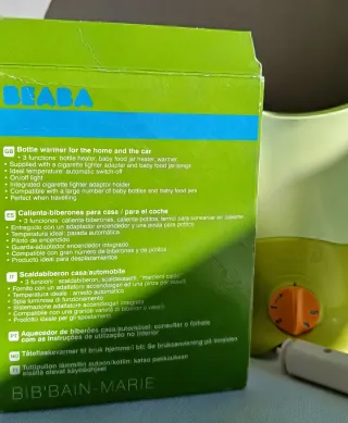 Calienta biberones Beaba Maison/Voiture