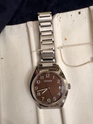 Reloj Citizen Marrón y Plateado