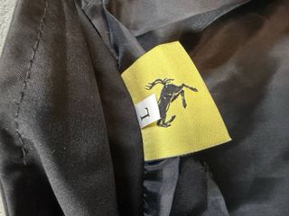 Chaqueta Ferrari F1 Vintage Negra Blanca y Roja L