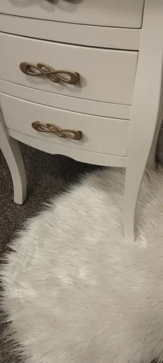 Mesita dr Noche/ Auxiliar de Madera Maciza