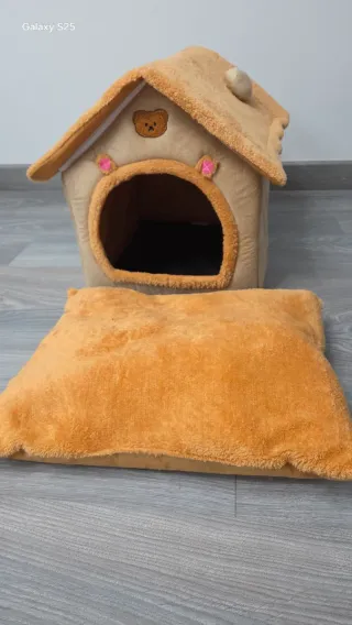 Cama Casa Perro/Gato Peluche