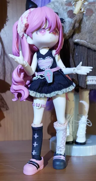 Muñeca Gótico Kawaii fox