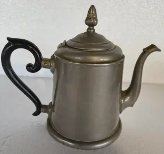 Set 2 Caffettiere Metallo e Legno