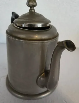 Set 2 Caffettiere Metallo e Legno