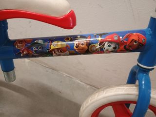 Bicicleta Patrulla Canina sin pedales