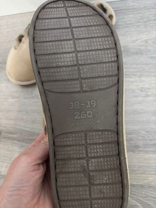 Zapatillas de estar por casa talla 38-39