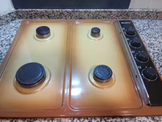 Encimera de gas 4 fuegos Corbero