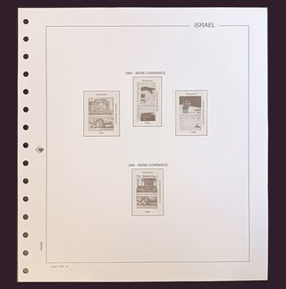 103 HOJAS de "ISRAEL" | FILABO, 1977 a 1994