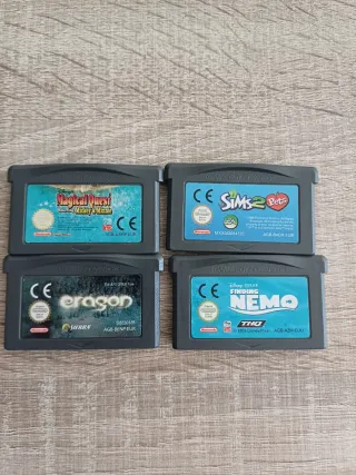 Pack 4 Juegos Game Boy Advance