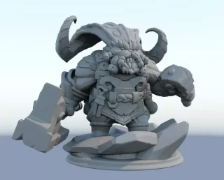 Servicio de impresión 3D y pintura de figuras