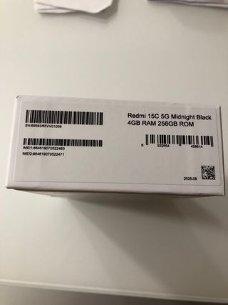 Xiaomi Redmi 15C 5G 256GB Nuevo